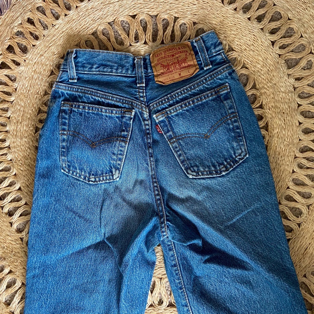 Vintage Levi's High Rise Women Jeans - Blue